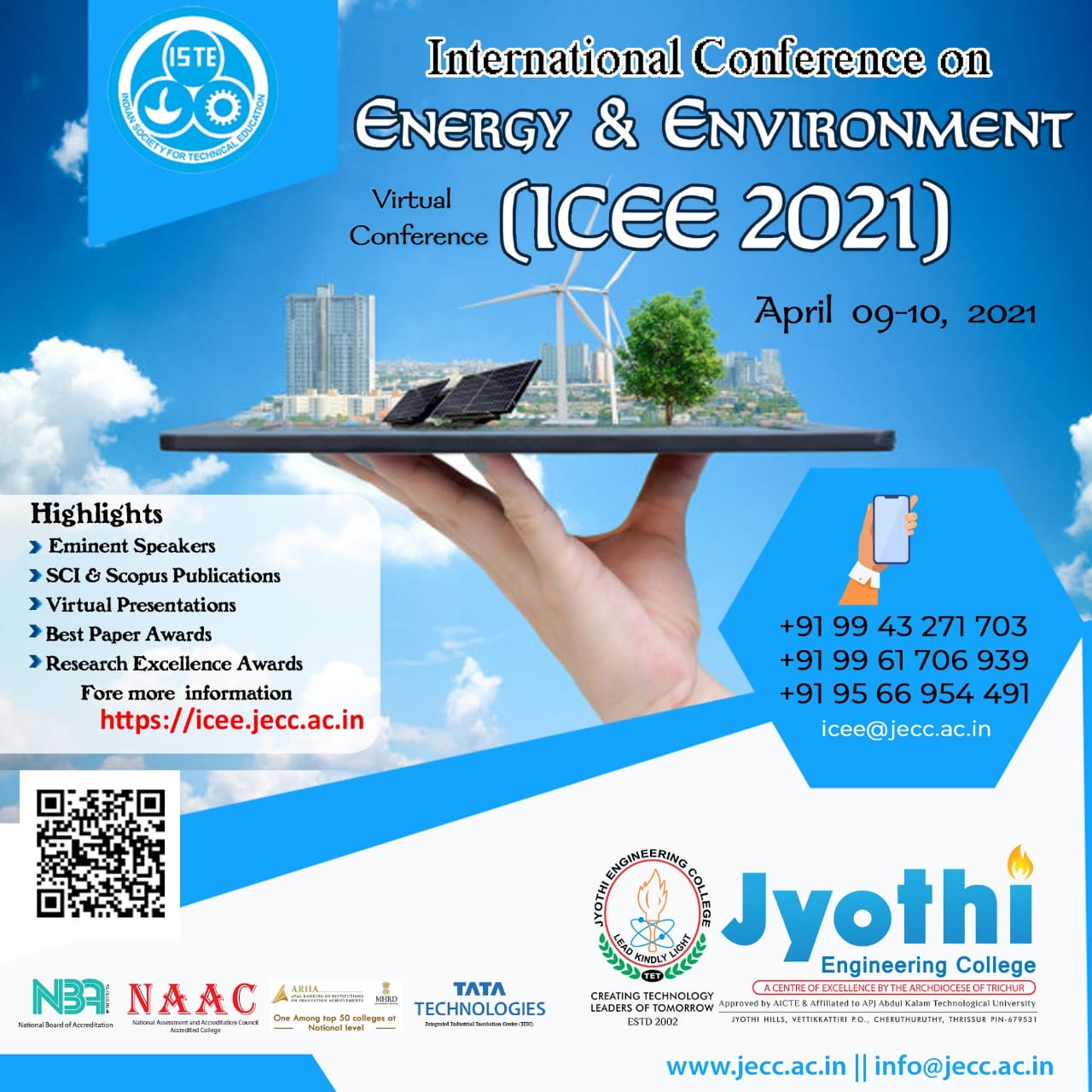 International Conference on Energy and Environment ICEE 2021